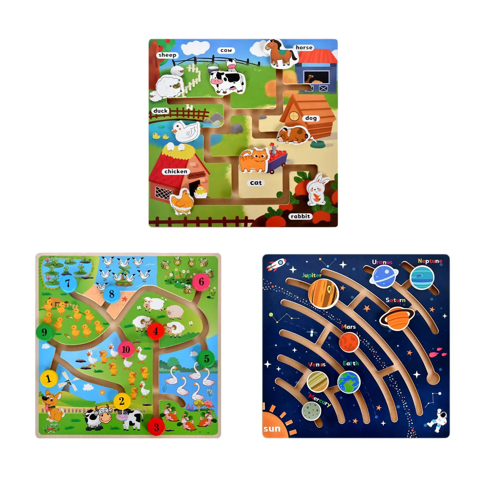 

Деревянный лабиринт, игрушки, планеты с тонким мотором, головоломка, игрушка для дошкольников мальчиков и девочек