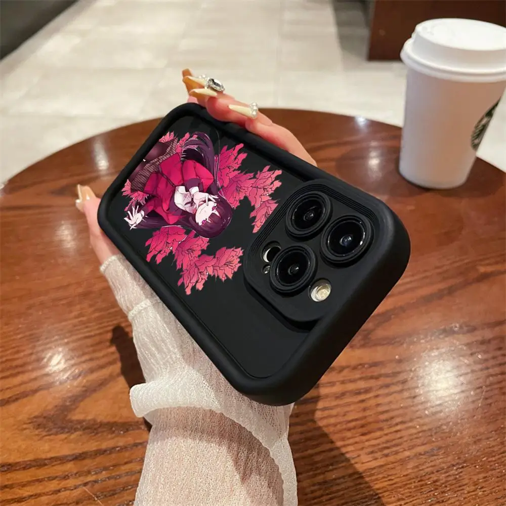 Japanese Anime Kakegurui Jabami Y-Yomeko MINISO Phone Case Eye Ladder For Iphone 11 12 13 14 15 16 Pro PLUS PRO MAX