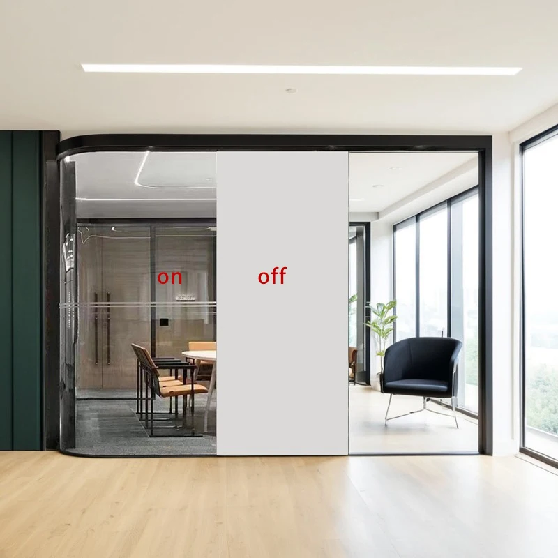 Электрическая тонирующая пленка для окон Da sen guan черная