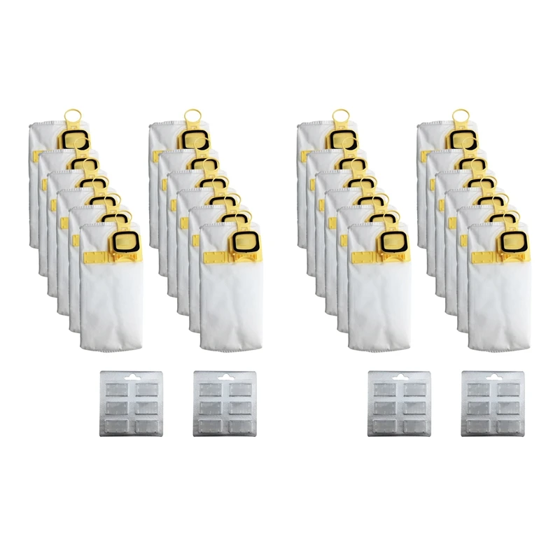 

24Pcs Efficiency Dust Bag Replace for Vorwerk VK140 VK150 FP-140 Vacuum Cleaner