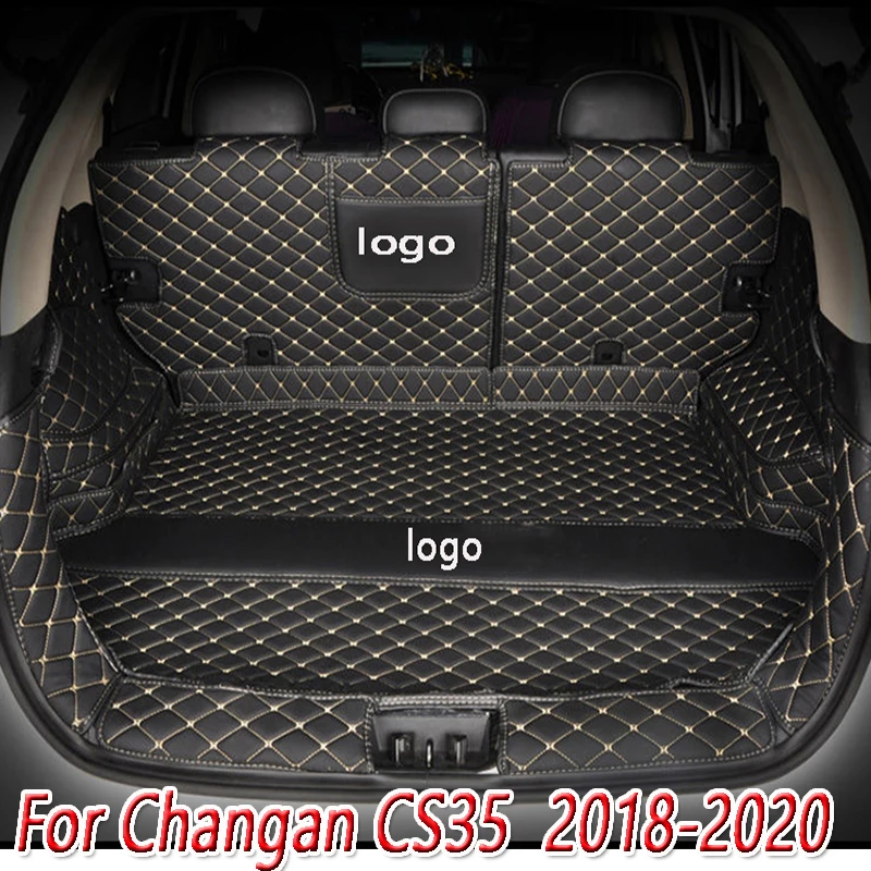 

Для Changan CS35 CS 35 Plus 2018 2019 2020 багажник автомобиля Высокие боковые коврики усеченные автомобильные детали Стайлинг коврики защита интерьера