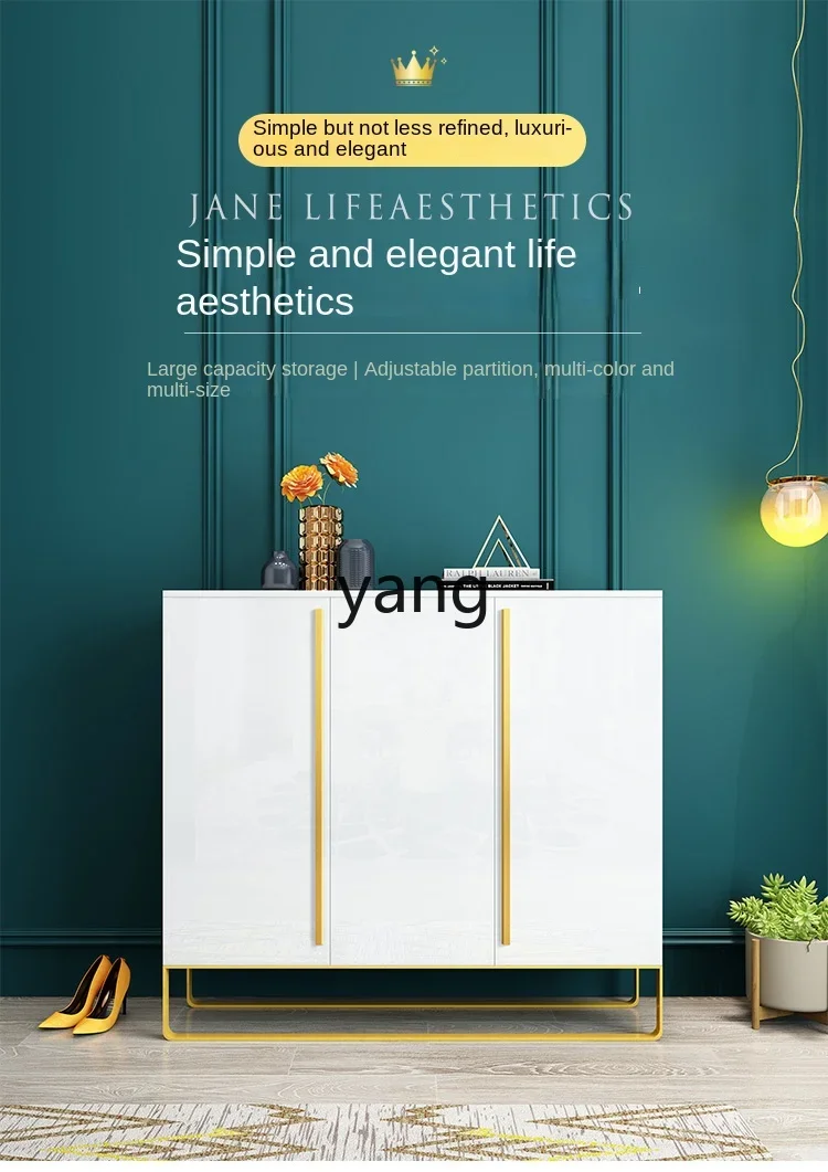 Шкаф CXL в итальянском стиле роскошный Вместительный шкаф для хранения прихожей
