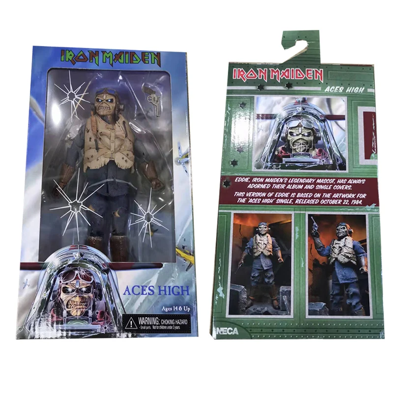 

Original Aces High NECA Action Figure Model Toy Doll Real Clothes Toys Room Decoration Horror Doll