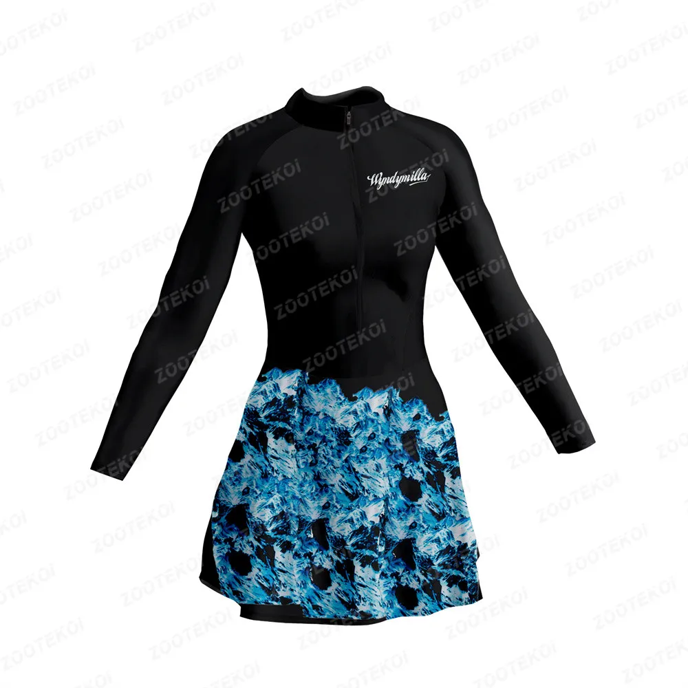 Женское короткое платье для велоспорта Wyndymilla повседневный удобный комбинезон