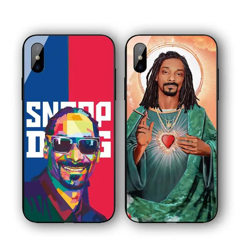 

Snoop Dogg Rapper Phone Case For Iphone 11 12 13 14 Pro Max 7 8 Plus X Xr Xs Max Se2020 Tempered Glass Cove