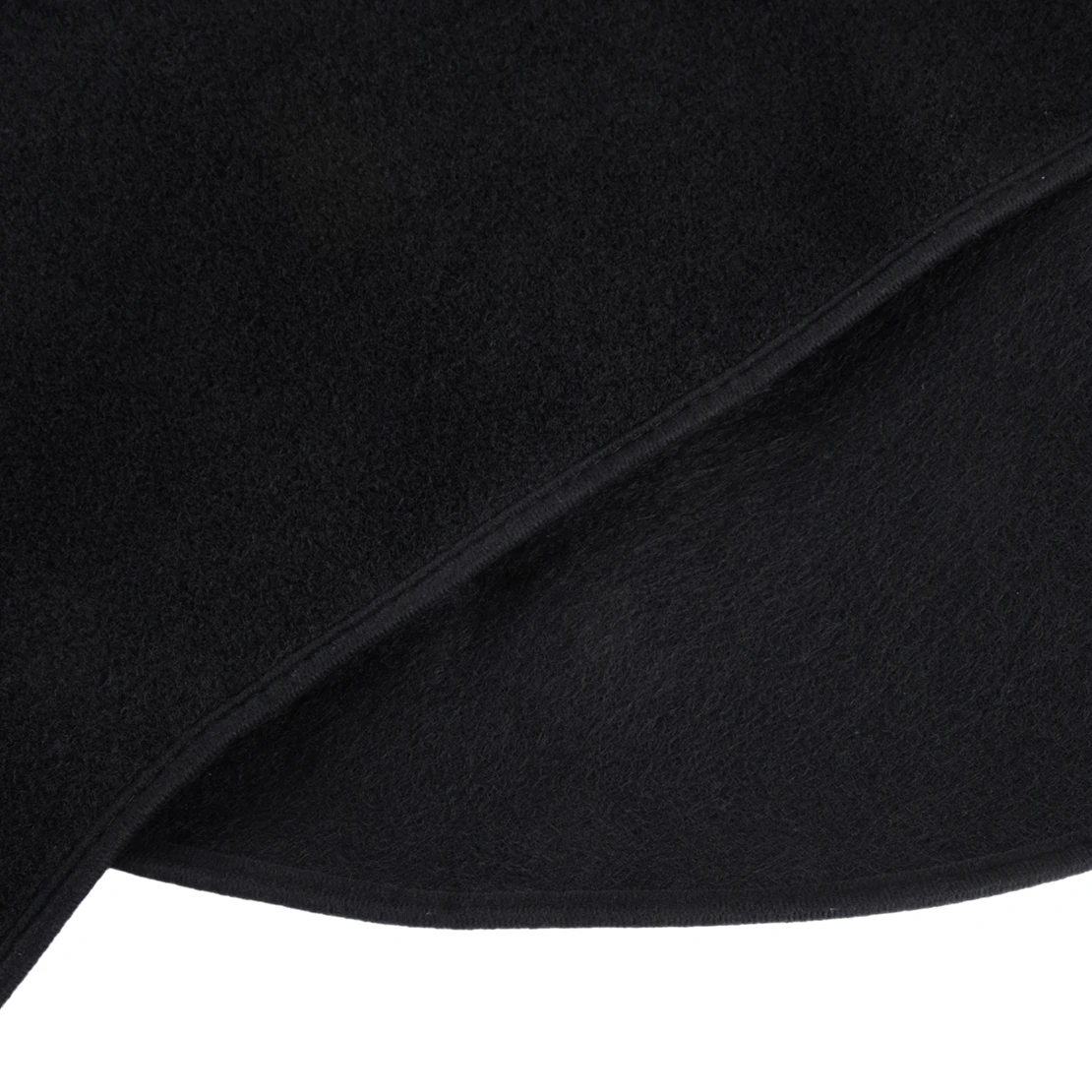 Черный полиэстеровый автомобильный коврик для приборной панели защитная