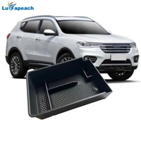 car central armrest storage box 1 pc suitable for haval h6 control center modified abs black auto accessories interior holder