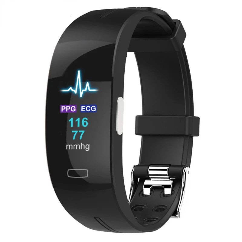 

2023New H66 blood pressure measurement smart band heart rate monitor PPG ECG smart bracelet watch Activity fitness tracker Best