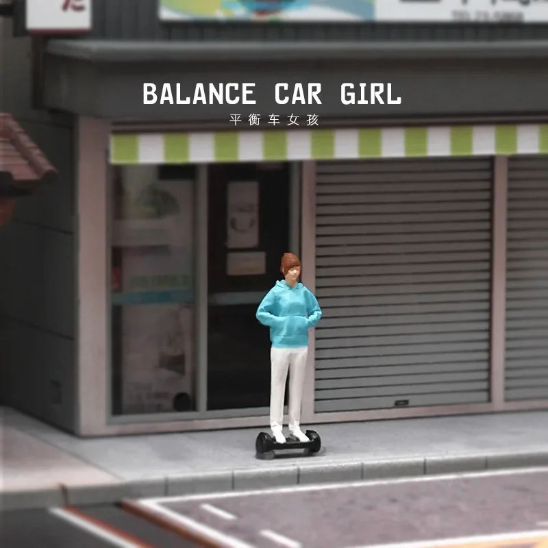 

Масштаб 1/64, фигурки, модель, сбалансированный автомобиль, коллекция девушек, миниатюрная ручная роспись SCJ