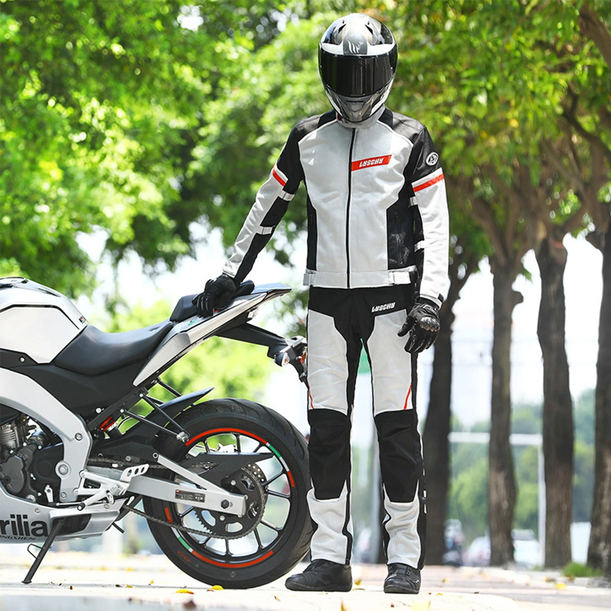 Мотоциклетные брюки LYSCHY штаны для мотоциклистов горных велосипедов скутеров