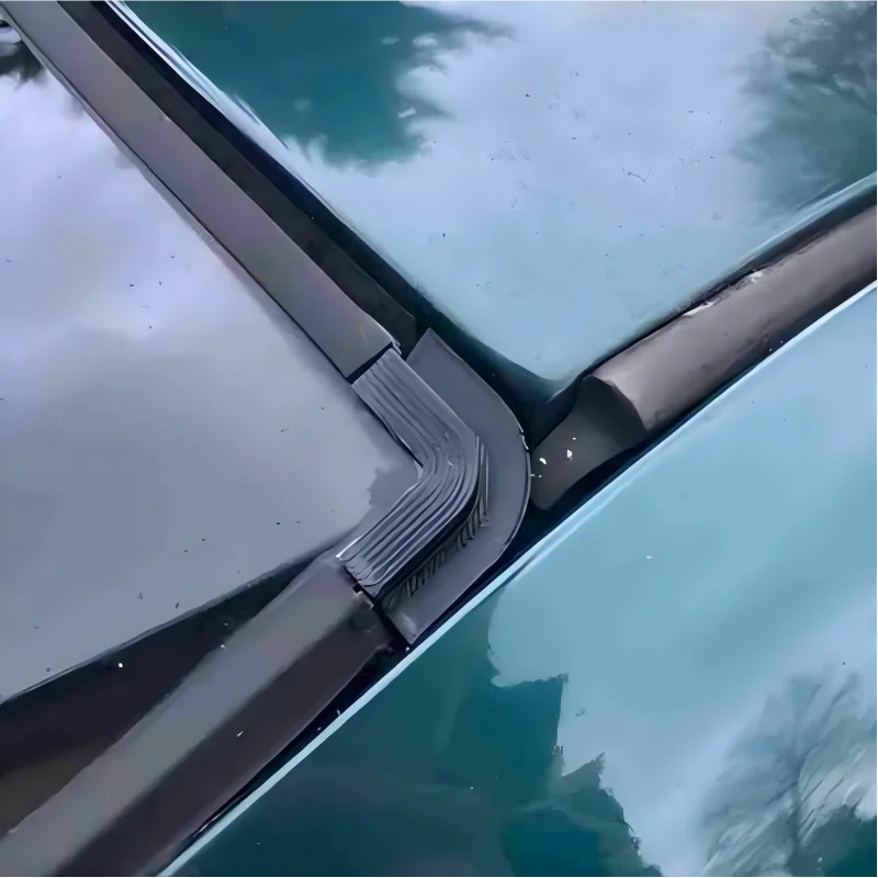 Фото 2 шт. Уплотнители задних углов стекол для BMW E36 Седан (3 серия) Элементы экстерьера автомобиля Уплотнители задних углов стекол №2