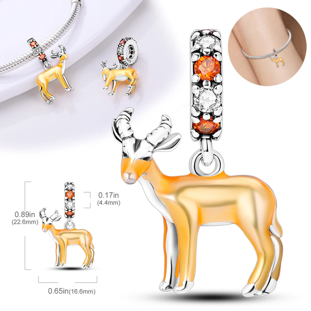 

Женский браслет из серебра 925 пробы с изображением кошки и собаки