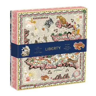 

Liberty of London Maxine 500 штук двухсторонние с деталями в форме пазла