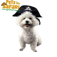 funny pet cat hat pirate look dog wig hat cool party cosplay costume puppy cute cap kitten headwear pets accessories