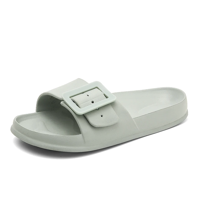 Summer EVA Slippers Women Flat Soft Comfort Indoor Outdoor Slides Women Flip Flops Beach Sandals 2023 New Korean Trend Design