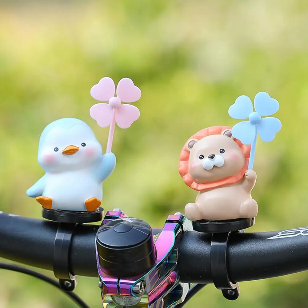

Windmill Bike Decoration Adorable Electric Bike Windmill Waterproof Bike Windmill Decor Animal Figurine Bicycle Accessories