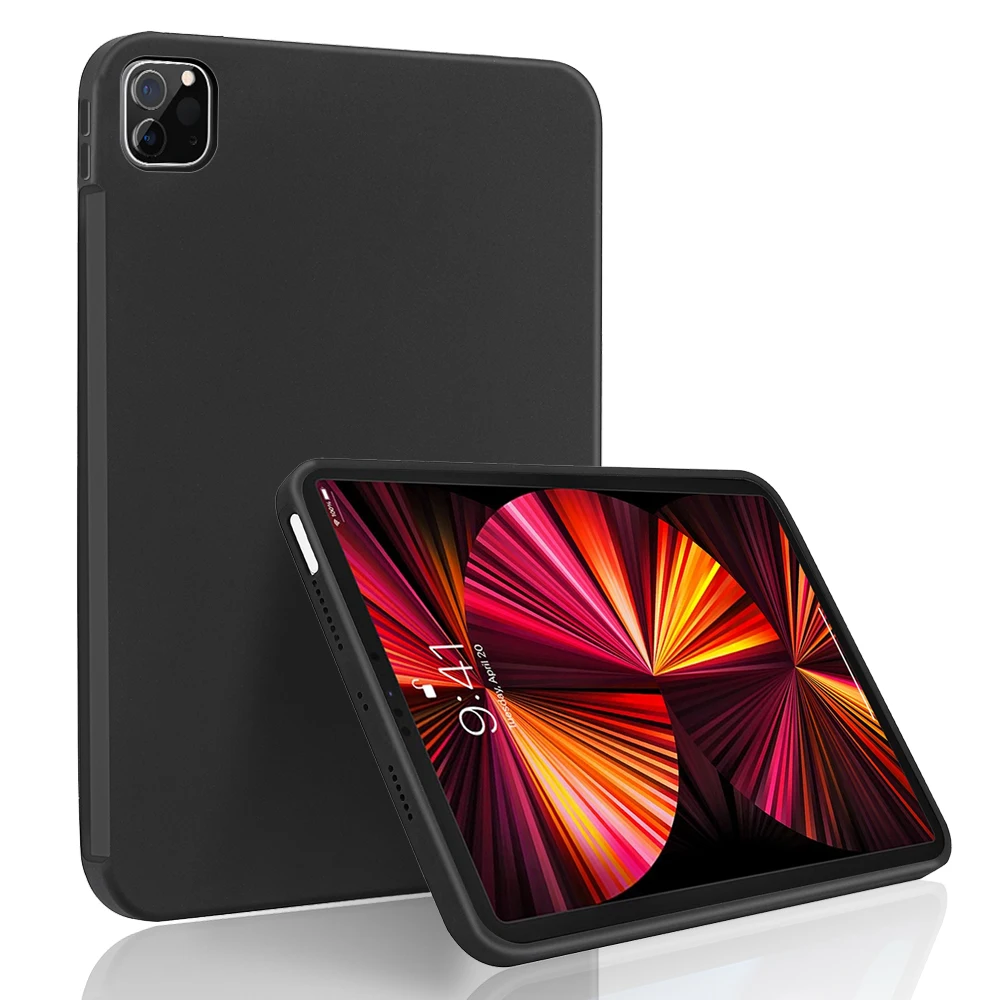 

Original Liquid Silicone Case For 2020 2021 iPad Pro11 Pro12.9 inch Cover For 2021 iPad Mini6 Case For 2020 iPad Air4 Cover Case