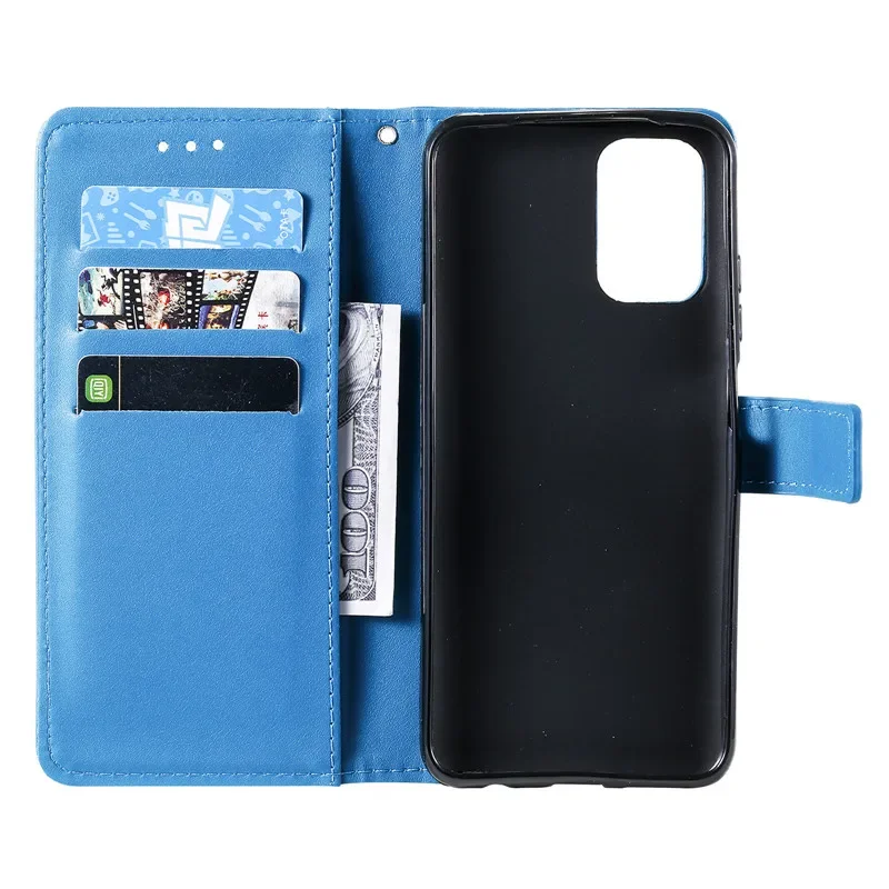 Кожаный чехол-бумажник с откидной крышкой для Xiaomi Redmi Note 10S 10 Pro Max Note10 Lite 10T 5G Note10S