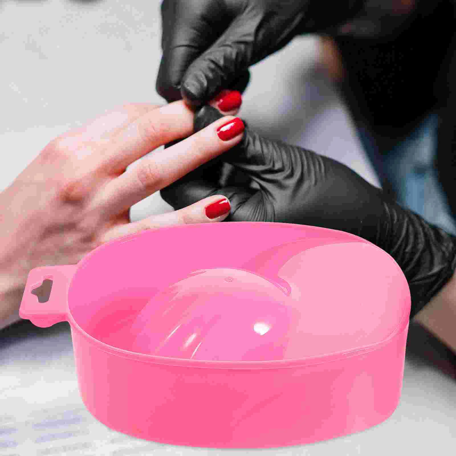 

2pcs Nail Soak Trays Soak Bowls Nail Manicure Bowls Manicure Spa Tool