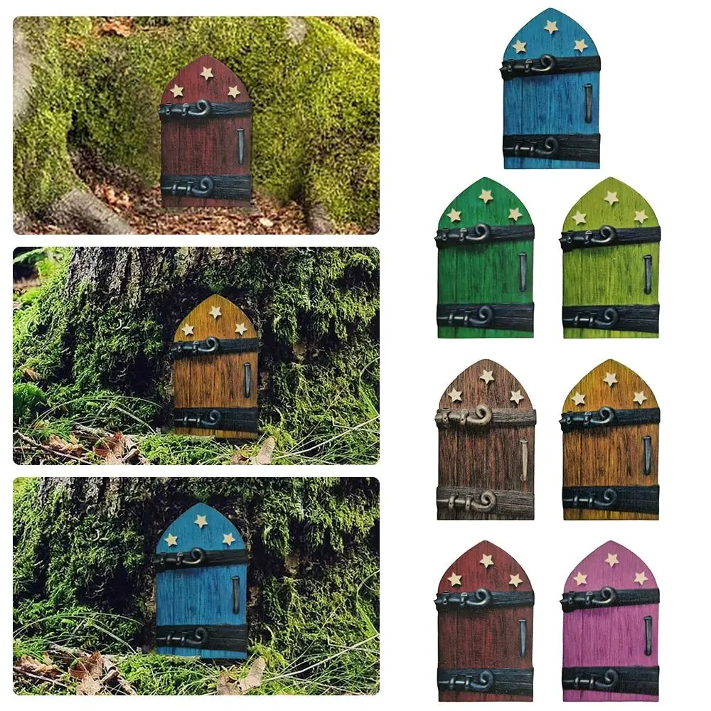 Настольный орнамент сказочные двери феи садовые аксессуары для сказочного дома