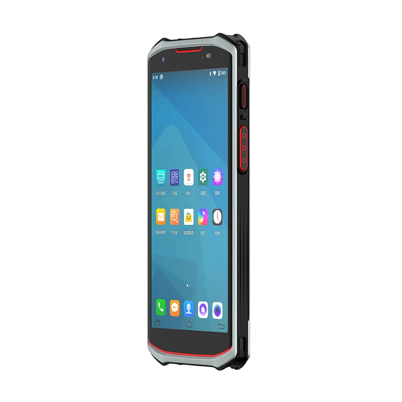 5 5-дюймовый портативный Android 2D QR-код считыватель терминал передачи данных КПК