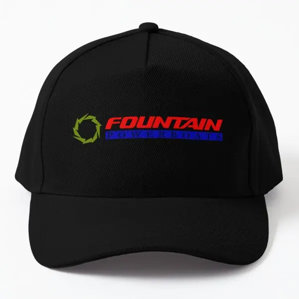 

Fountain Boats Powerboat Baseball Cap Hat Czapka Casquette Spring Snapback Outdoor Boys Sun Black Sport Women Solid Color