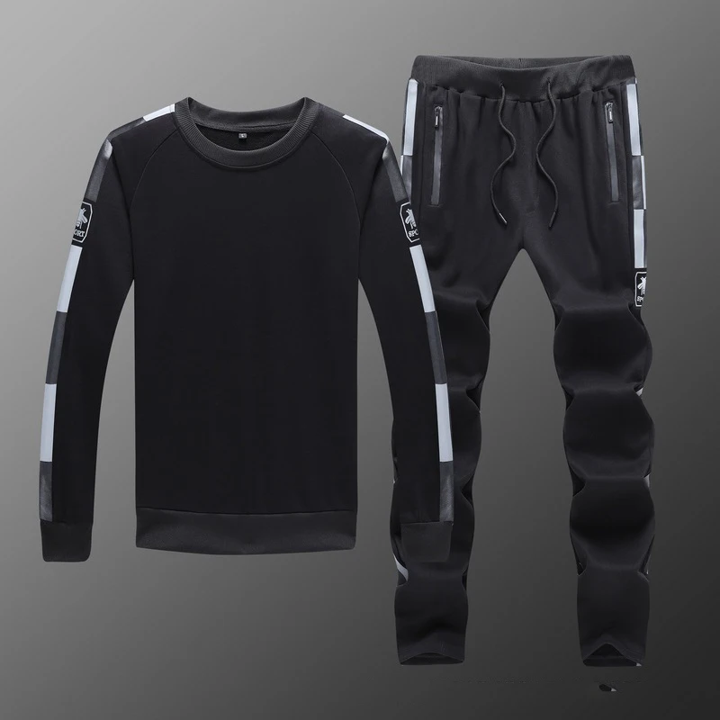 2022 Spring Men's Running Sportswear Suits Gym Training Clothes Workout Jogging Sports Set Rashguard Tracksuit Outfits Jogger