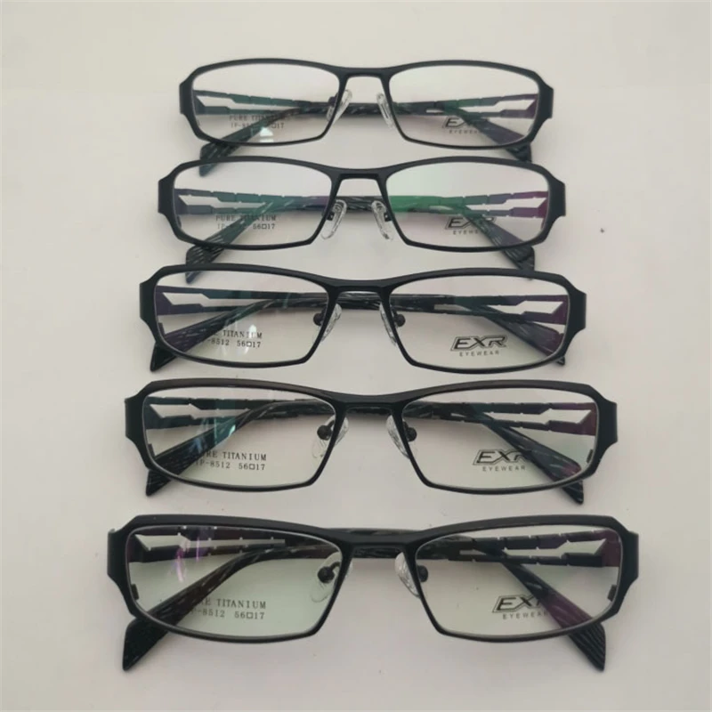 Cubojue Wholesale Titanium Eyeglasses Frames Male Women Mix Models 10 Pcs/lot High Quality Spectacles for Prescription