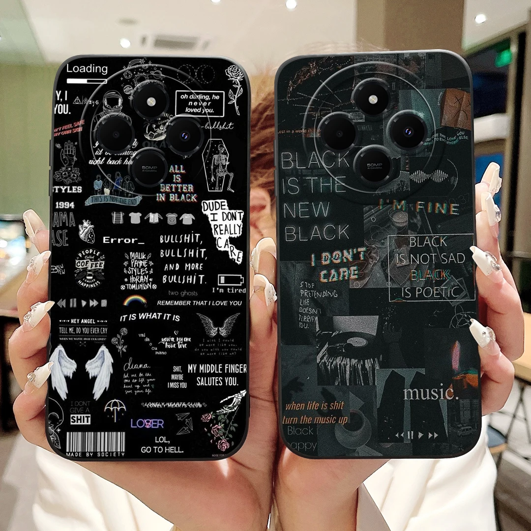 Для Xiaomi Redmi 14c Чехол Мягкие силиконовые чехлы на заднюю панель Panda Marble Draagon Cat Astronaut Чехол для телефона Xiaomi 14 Pro 14t Pro Capa (art.: 3920ca35bbe52) - 3920ca35bbe52