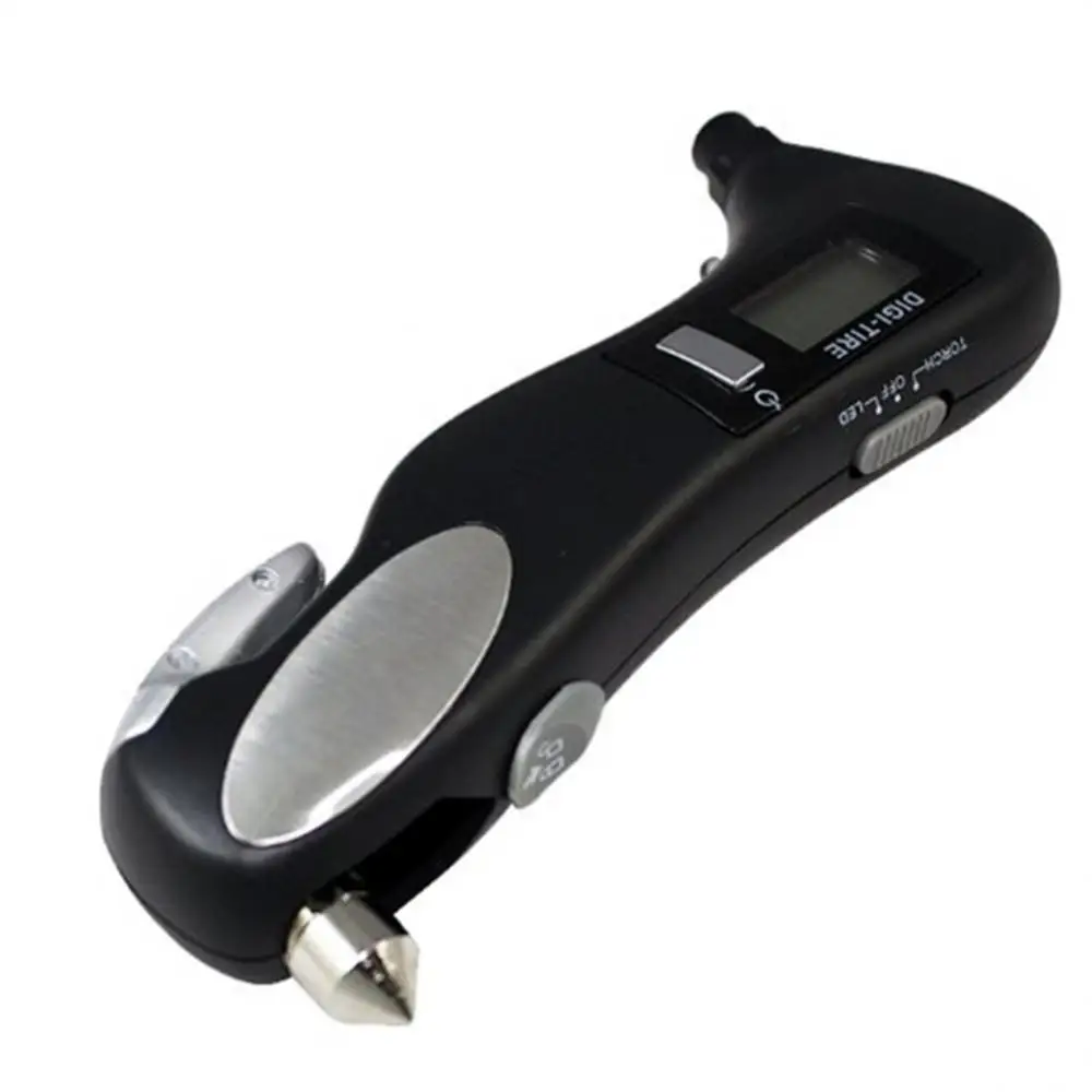 

LCD Display Manometer Barometers Tester Tire Monitoring Multi-purpose Digital Display Car Tire Tyre Air Pressure Gauge