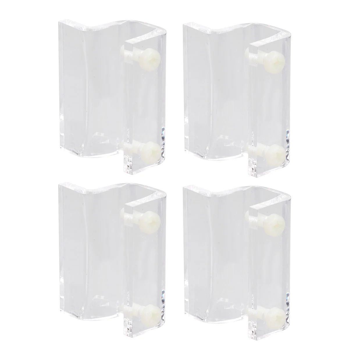

Cover Aquarium Clips Tank Tanks Clip Lid Holders Bracket Aquariums Acrylic Clear Stainless Steel Clamps Support Holder Brackets