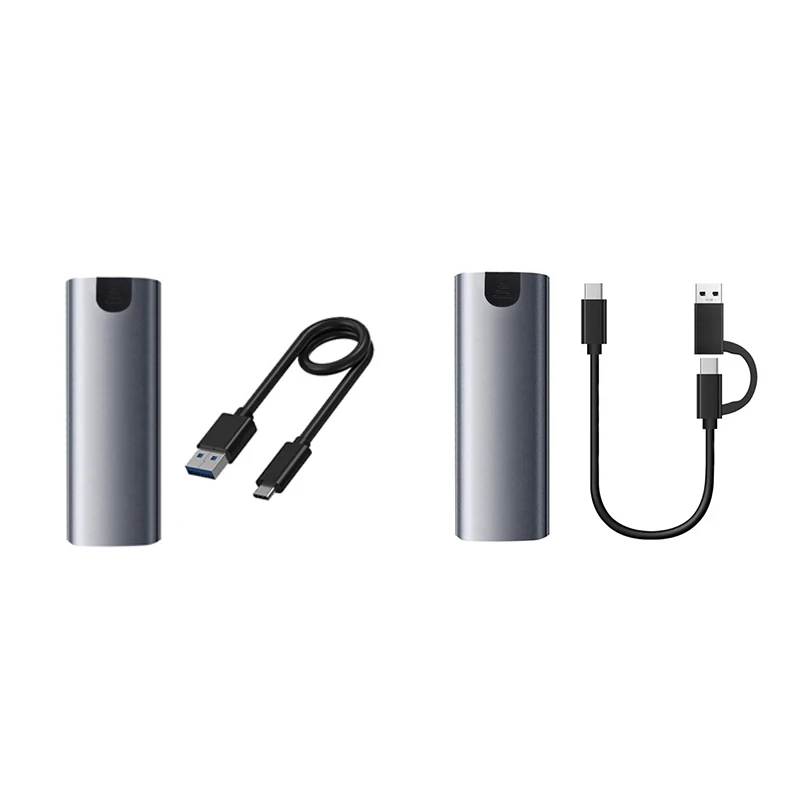 Корпус SSD M.2 Nvme/NGFF Nvme SATA к USB 3.1 Gen2 10 Гбит/с PCI-E с двумя протоколами