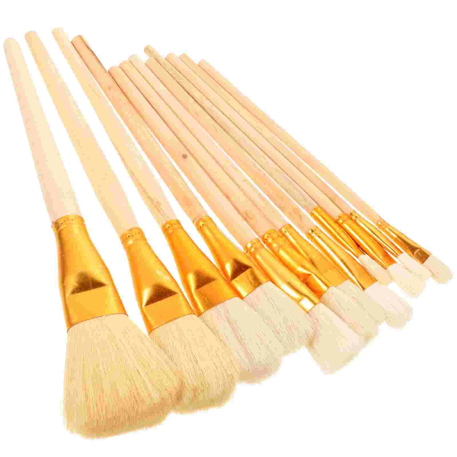 

Painted Brush Set Home Supplies Supply Ergonomic Painting Watercolor Daily Use Household Convenient Ceramics