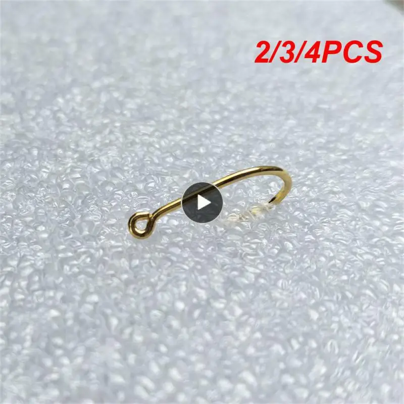 

2/3/4PCS Strong Penetration Ability Fishing Gear Supplies Firmer Bulk Fish Hook Sharp Fishing Hook Small Puncture Resistance