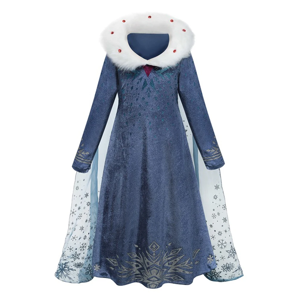 Vestido de Elsa, Anna, reina de las Nieves, ropa de princesa, Disfraces...
