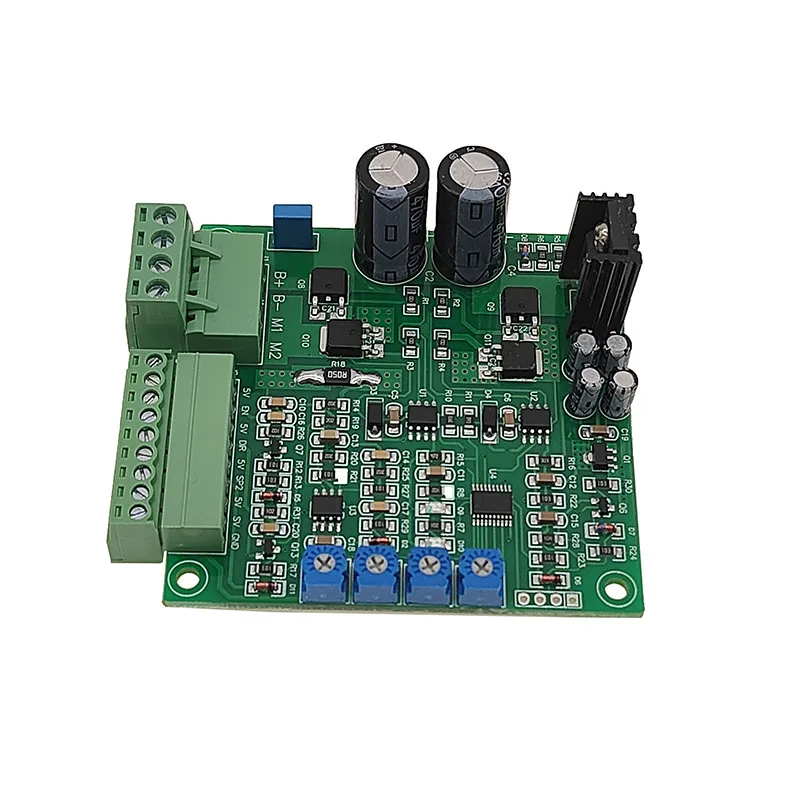 Регулятор двигателя постоянного тока с ШИМ 12 В 24 36 48 контроллер щеточного высокой