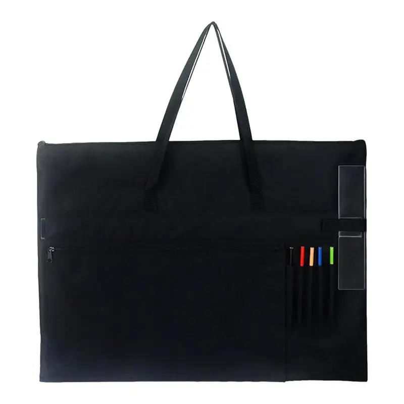 

Art Portfolio Bag Big Capacity Artwork Supplies Case Wear-resistant Portfolio Case For Artwork / Poster Board / Project /