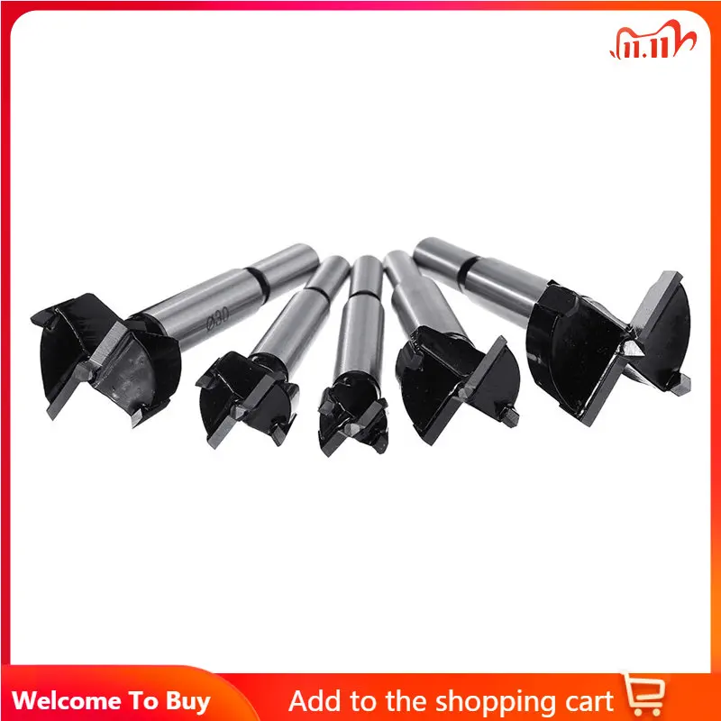 

5 шт. 15/20/25/30/35 мм сверло по дереву самоцентрирующаяся пила для сверления отверстий по дереву инструменты для сверления отверстий по дереву с...