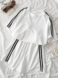 Спортивный летний женский костюм, для занятия спортом