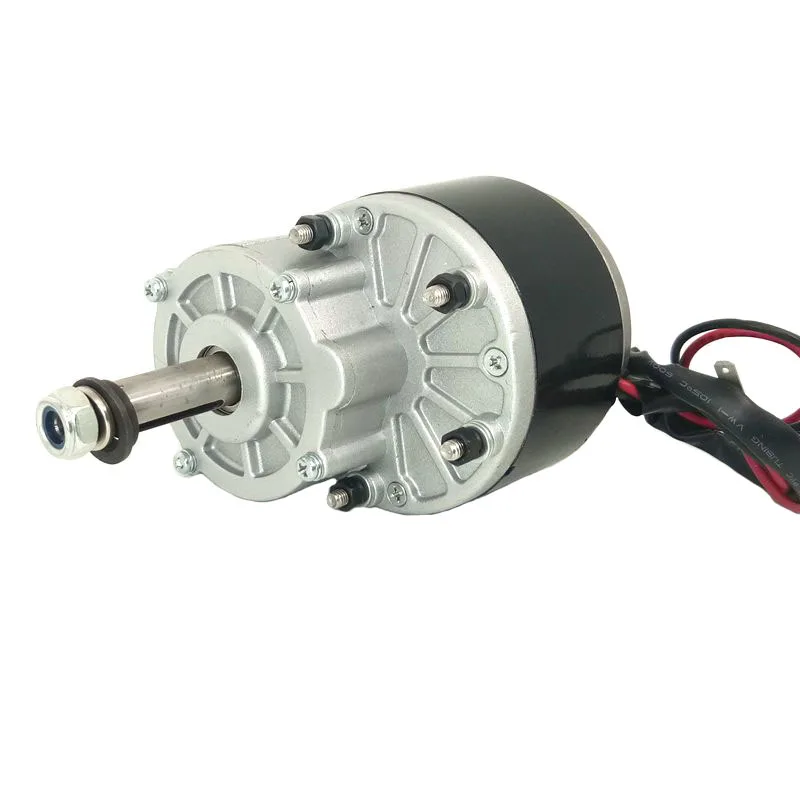 250w dc brush motor 24v longer shaft permanent magnet motor for drift car and Balance car enlarge