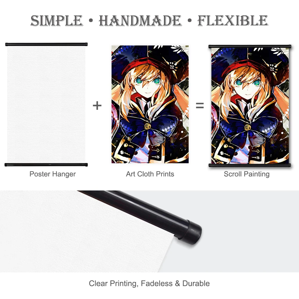 Плакаты Fate Zero Картина на холсте японское аниме Модульная картина Grand Order