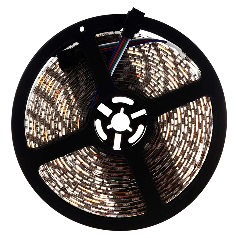 Светодиодная лента 3х RGB 5 М 5050 гибкая светодиодная 300 лампа водонепроницаемая