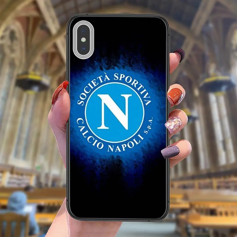 Черный корпус трендовый чехол 3D Fc S Команда Футбол D футбольный логотип Napoli для