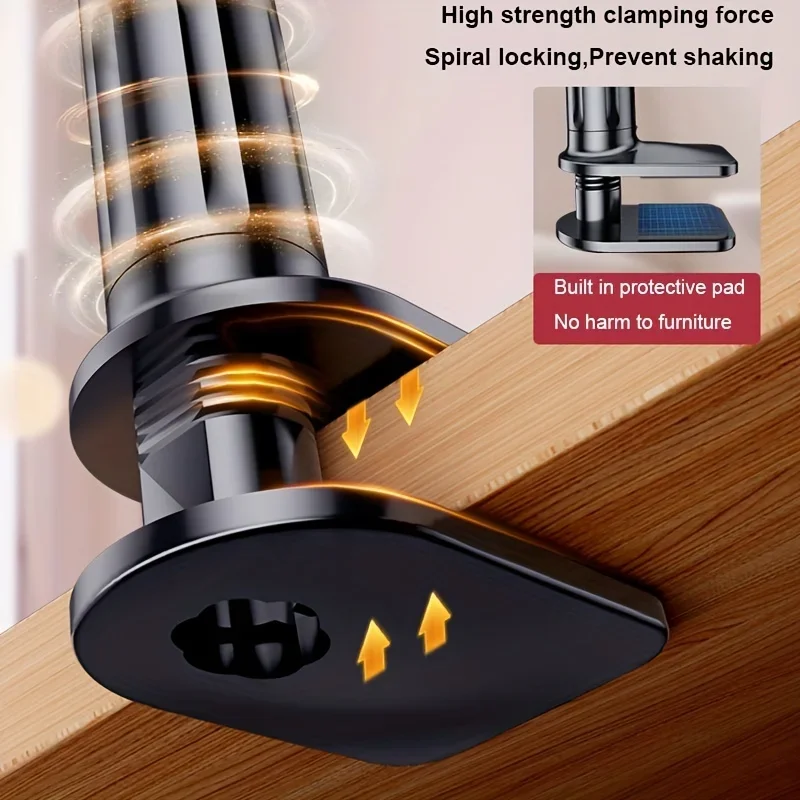 Ленивый прикроватный столик для планшетов с планшетом: поддерживает настольные