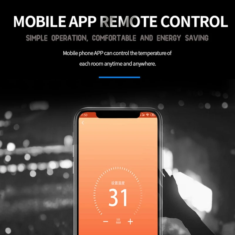 

1 Pcs Tuya Wifi Smart Thermostat Water/Gas Boiler Remote Controller For Google Home, Alexa