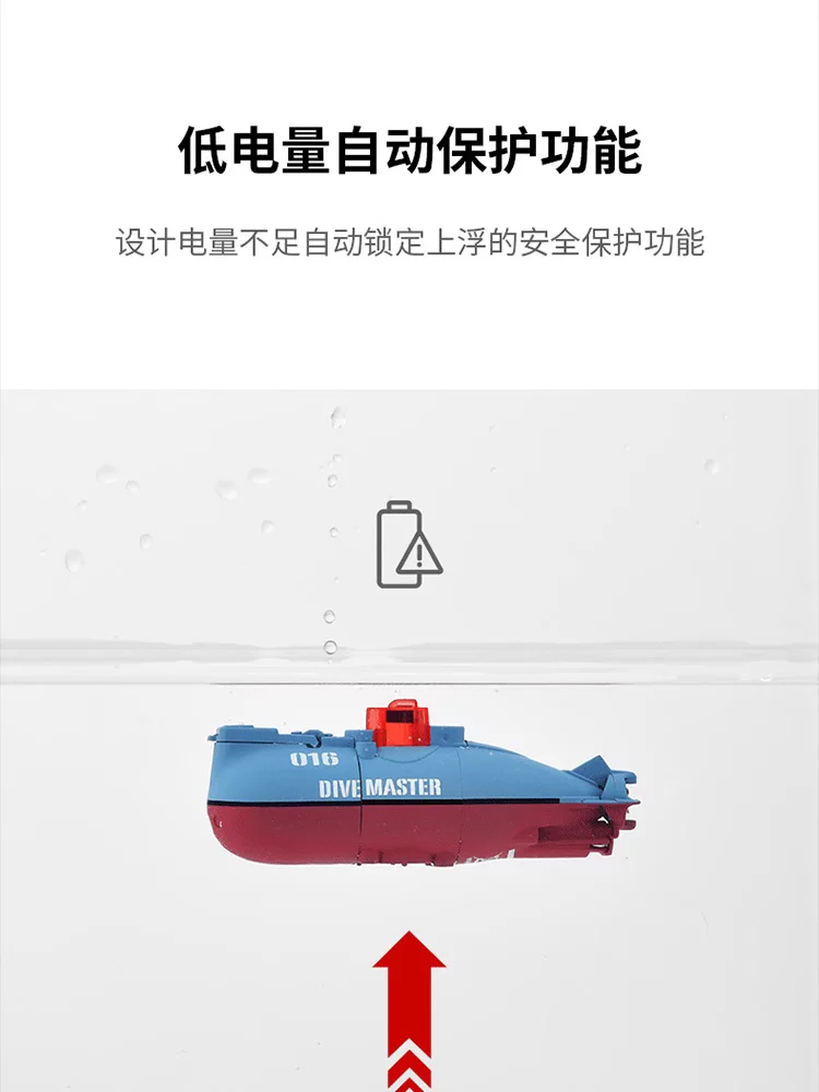 YOQIDOLL RC Submarine Mini Lodge 2