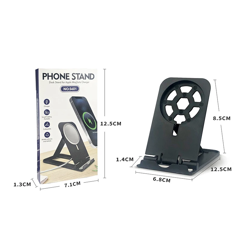 1 шт. складной магнитный держатель для беспроводного зарядного устройства Iphone