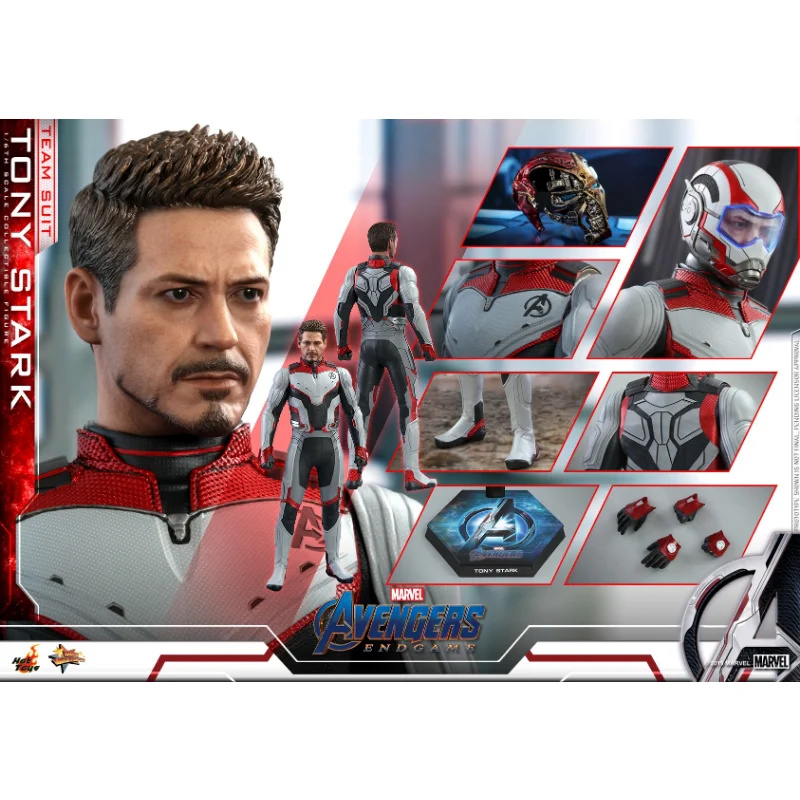 HOTTOYS HT 1/6 MMS537 Тони Старк Avengers4 финальная битва Железный человек Квантовая версия экшн-фигурка модель хобби Коллекция