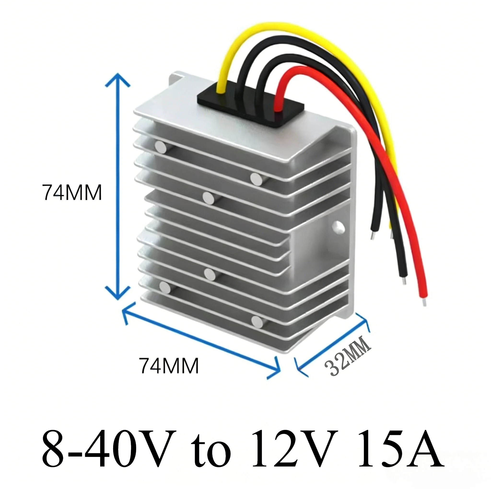 

Повышающий преобразователь постоянного тока, 8-40 В, 12 В, 24 В, 36 В в 13,8 В, 12 В, 30 А-1 А, стабилизатор напряжения, стандартный понижающий модуль питания