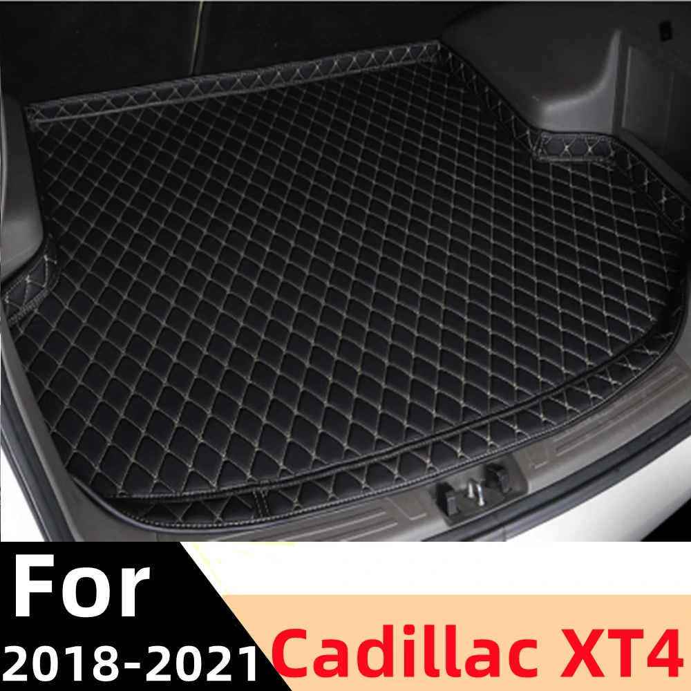 

Коврик для багажника автомобиля Cadillac XT4 2018-21, для любой погоды